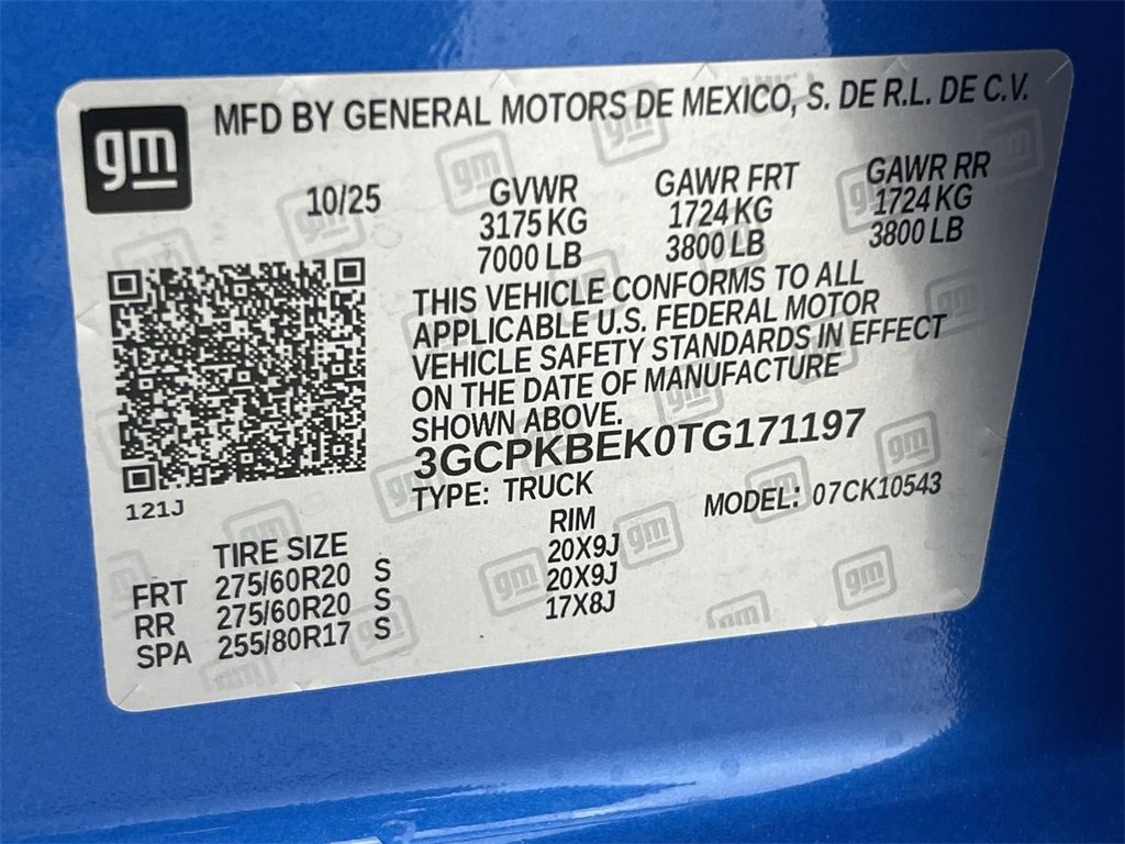 New 2026 Chevrolet Silverado 1500 Custom w/ Turbomax Blackout Package image 31