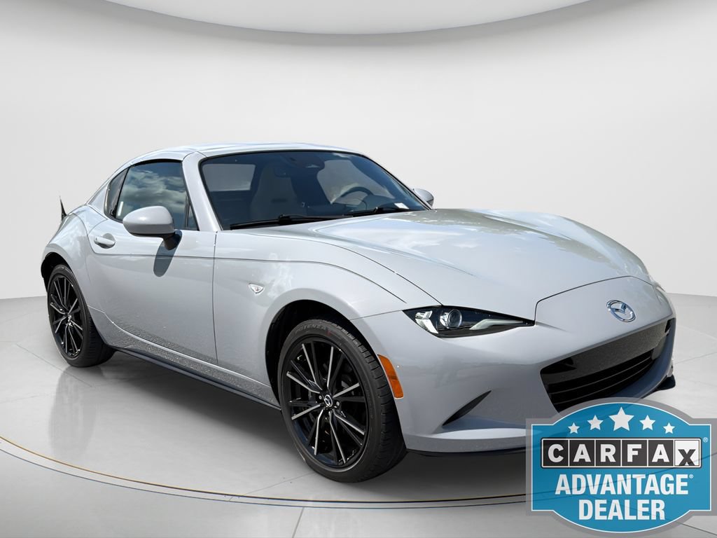 Used 2024 MAZDA MX-5 Miata RF Grand Touring w/ Weather Package RWD image 4