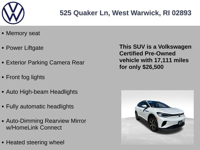 Certified 2023 Volkswagen ID.4 Pro S AWD/4WD image 13