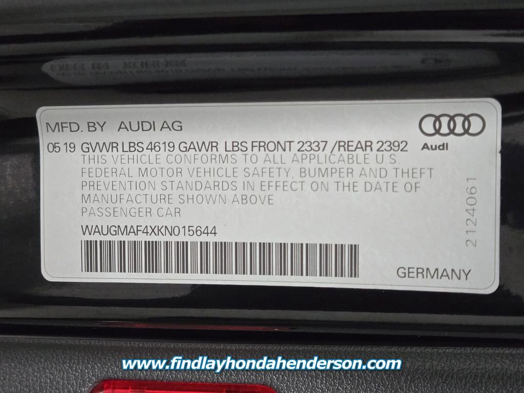 Used 2019 Audi A4 2.0T Premium FWD image 14