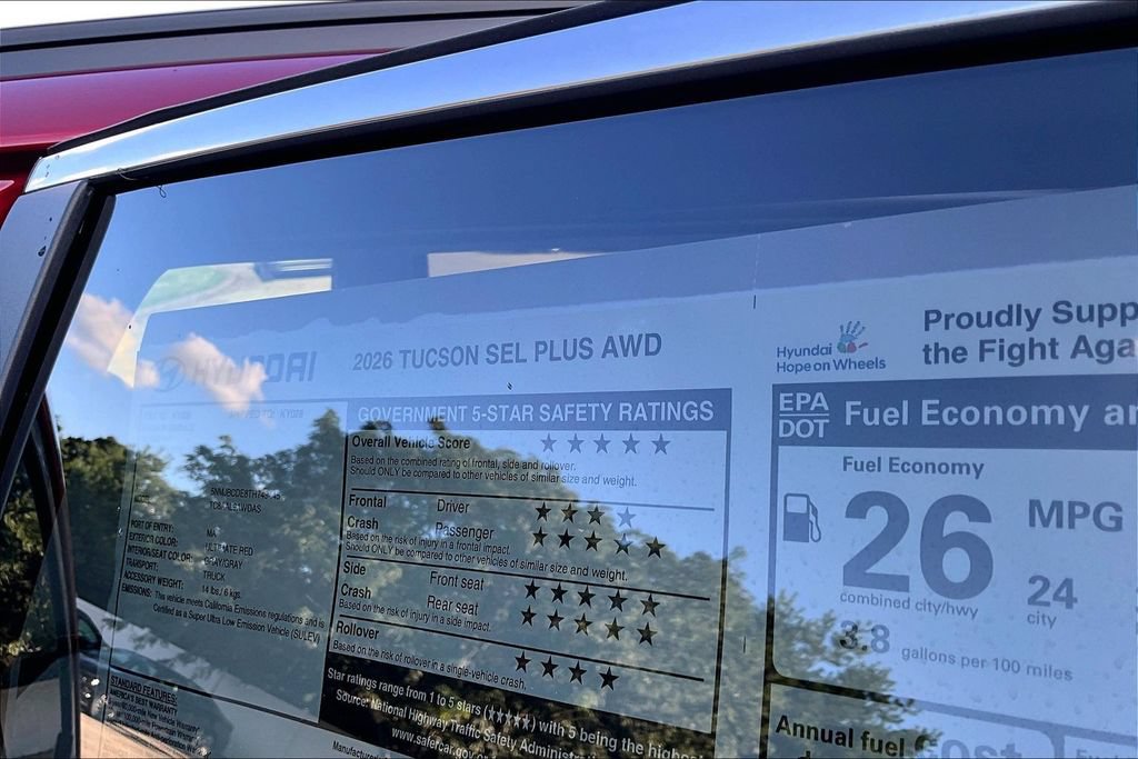 New 2026 Hyundai Tucson SEL Plus AWD/4WD image 14