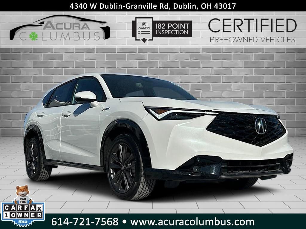 Certified 2025 Acura ADX A-Spec 360° Tour