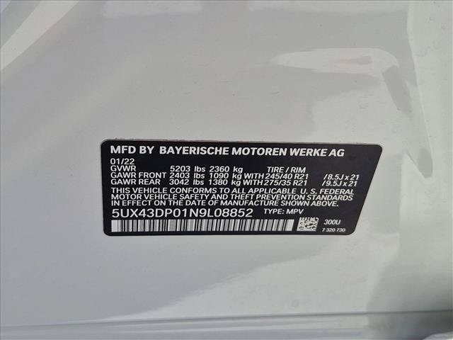 Used 2022 BMW X3 sDrive30i w/ M Sport Package 2 RWD image 15