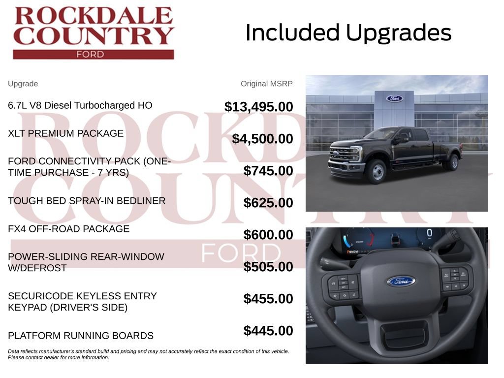 New 2026 Ford F350 XLT w/ XLT Premium Package AWD/4WD image 10