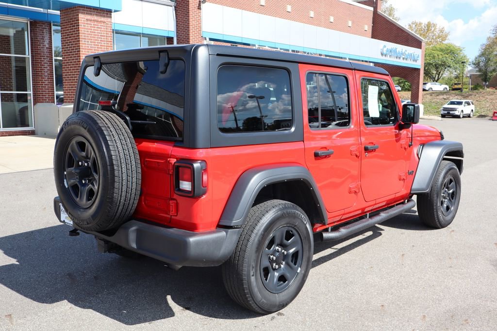 Used 2022 Jeep Wrangler Unlimited Sport image 37