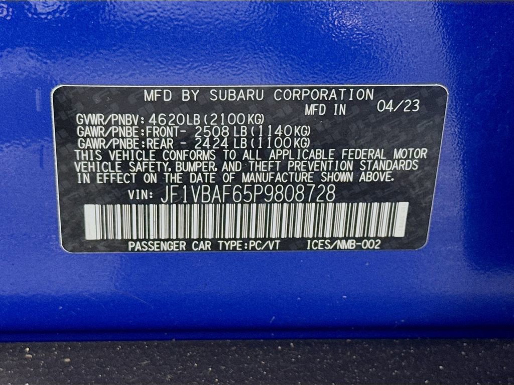 Used 2023 Subaru WRX Premium image 30