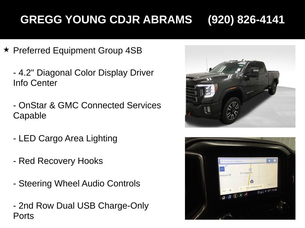Used 2021 GMC Sierra 3500 AT4 w/ AT4 Preferred Package image 31