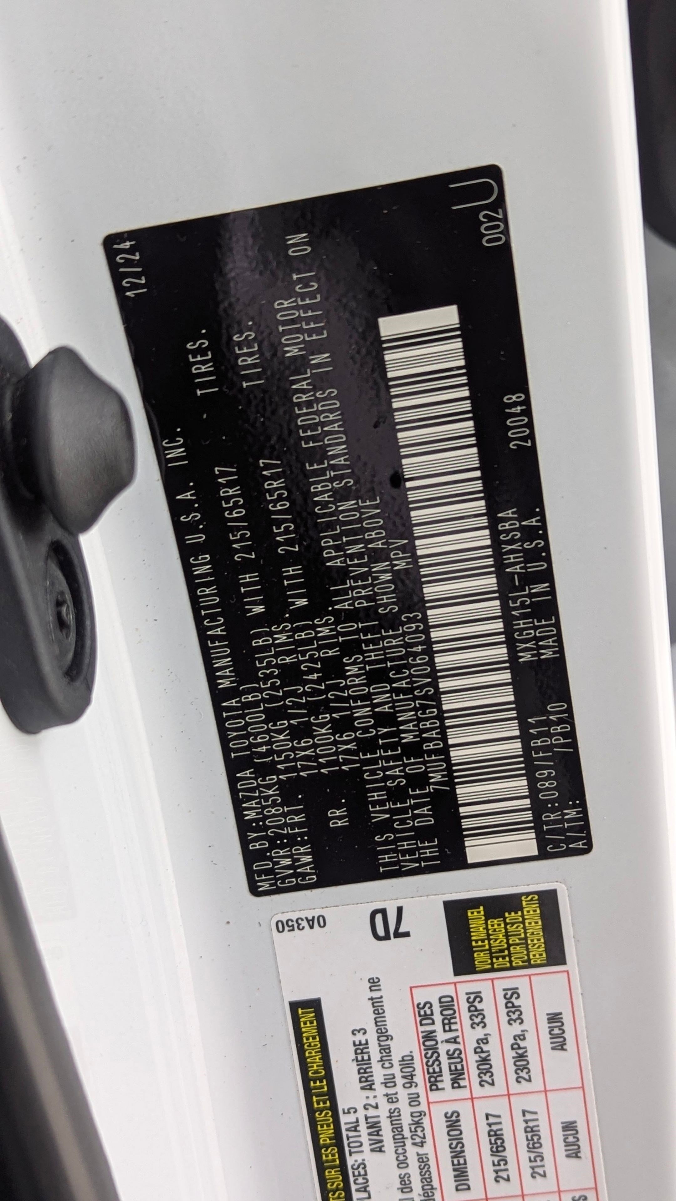 Used 2025 Toyota Corolla Cross AWD Hybrid image 20