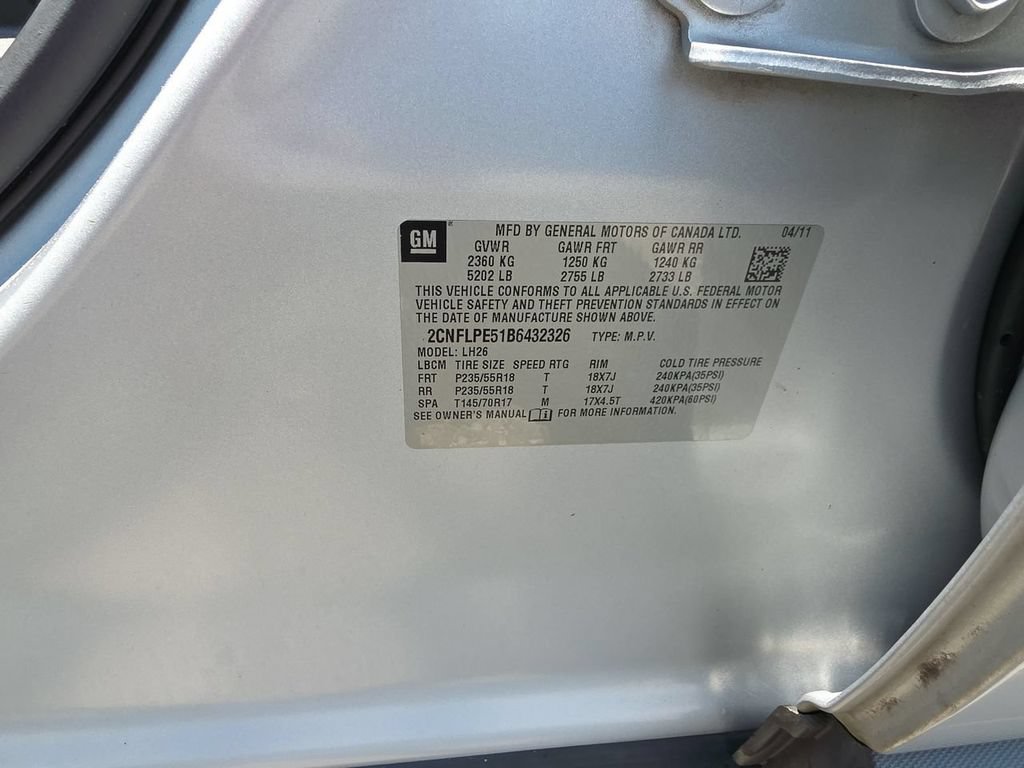 Used 2011 Chevrolet Equinox LT FWD image 25