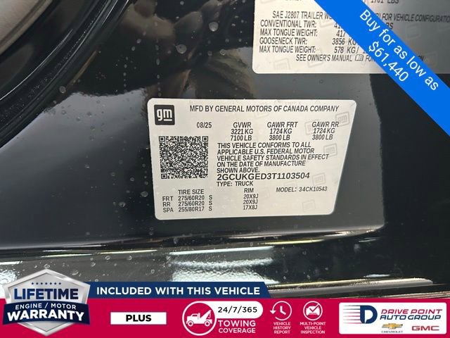 New 2026 Chevrolet Silverado 1500 LTZ w/ LTZ Premium Package image 16