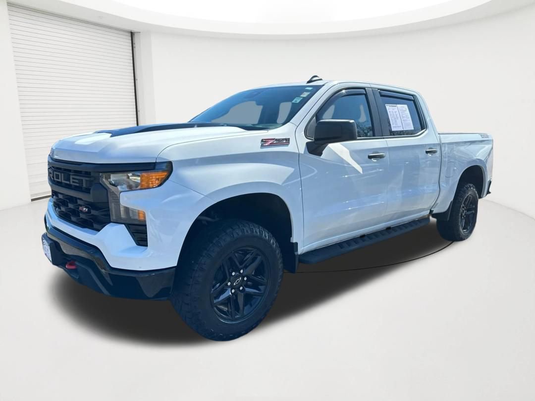 Certified 2023 Chevrolet Silverado 1500 Custom Trail Boss AWD/4WD image 1