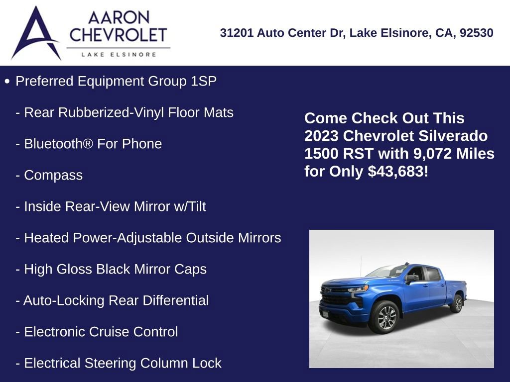 Used 2023 Chevrolet Silverado 1500 RST w/ All Star Edition Plus image 10