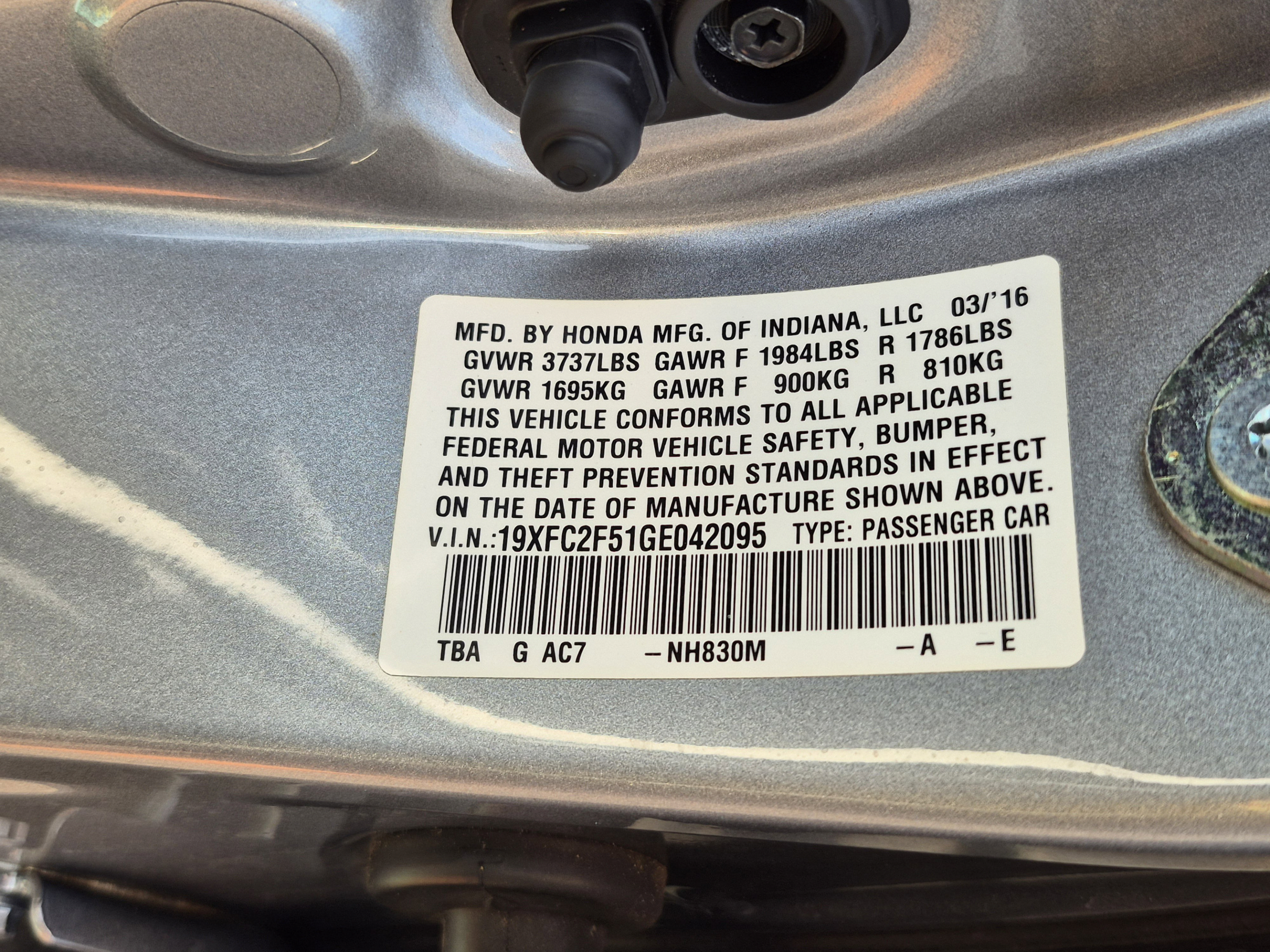 Used 2016 Honda Civic LX image 31