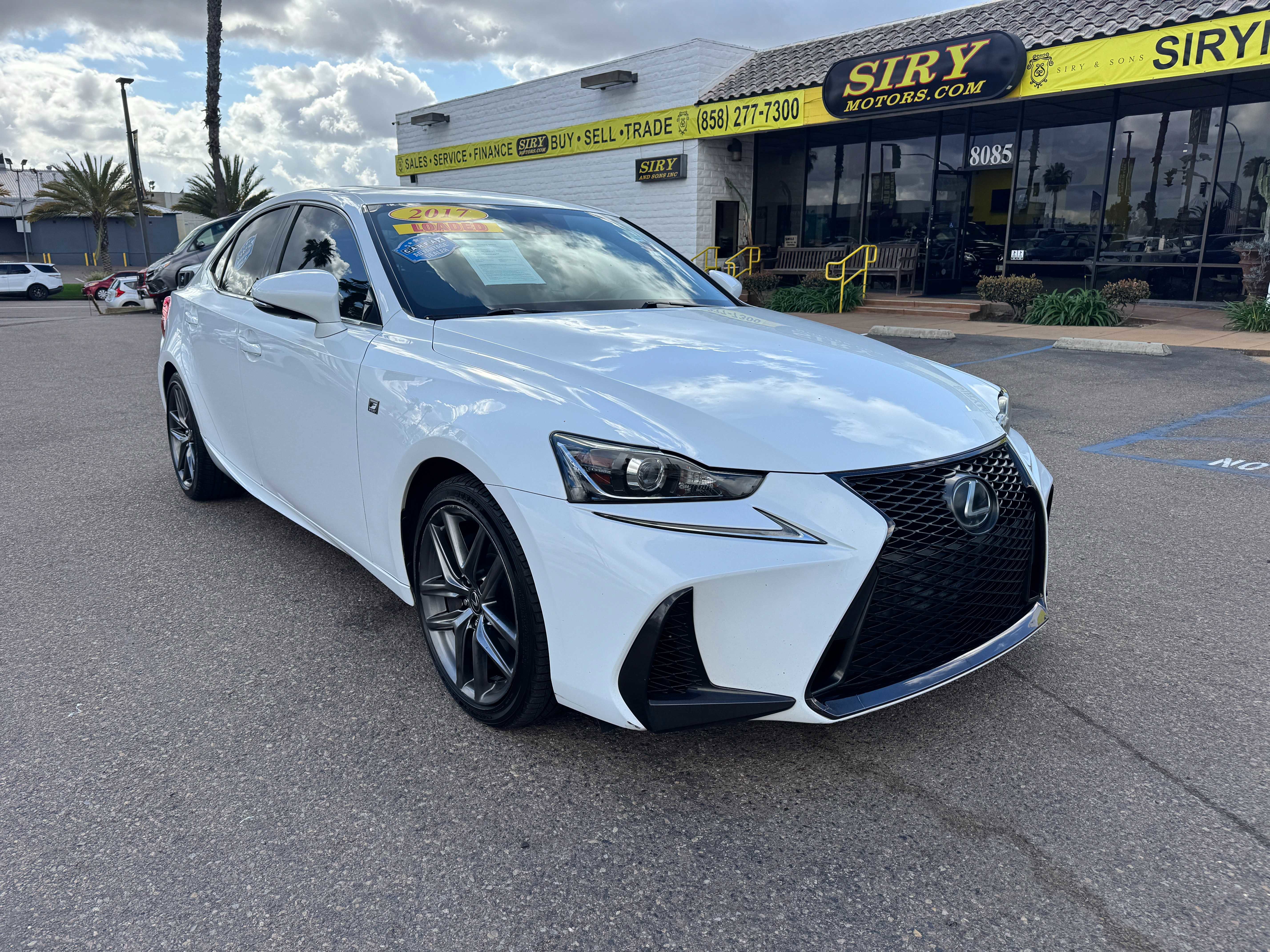 Used 2017 Lexus IS 200t F Sport w/ F Sport Package RWD image 1