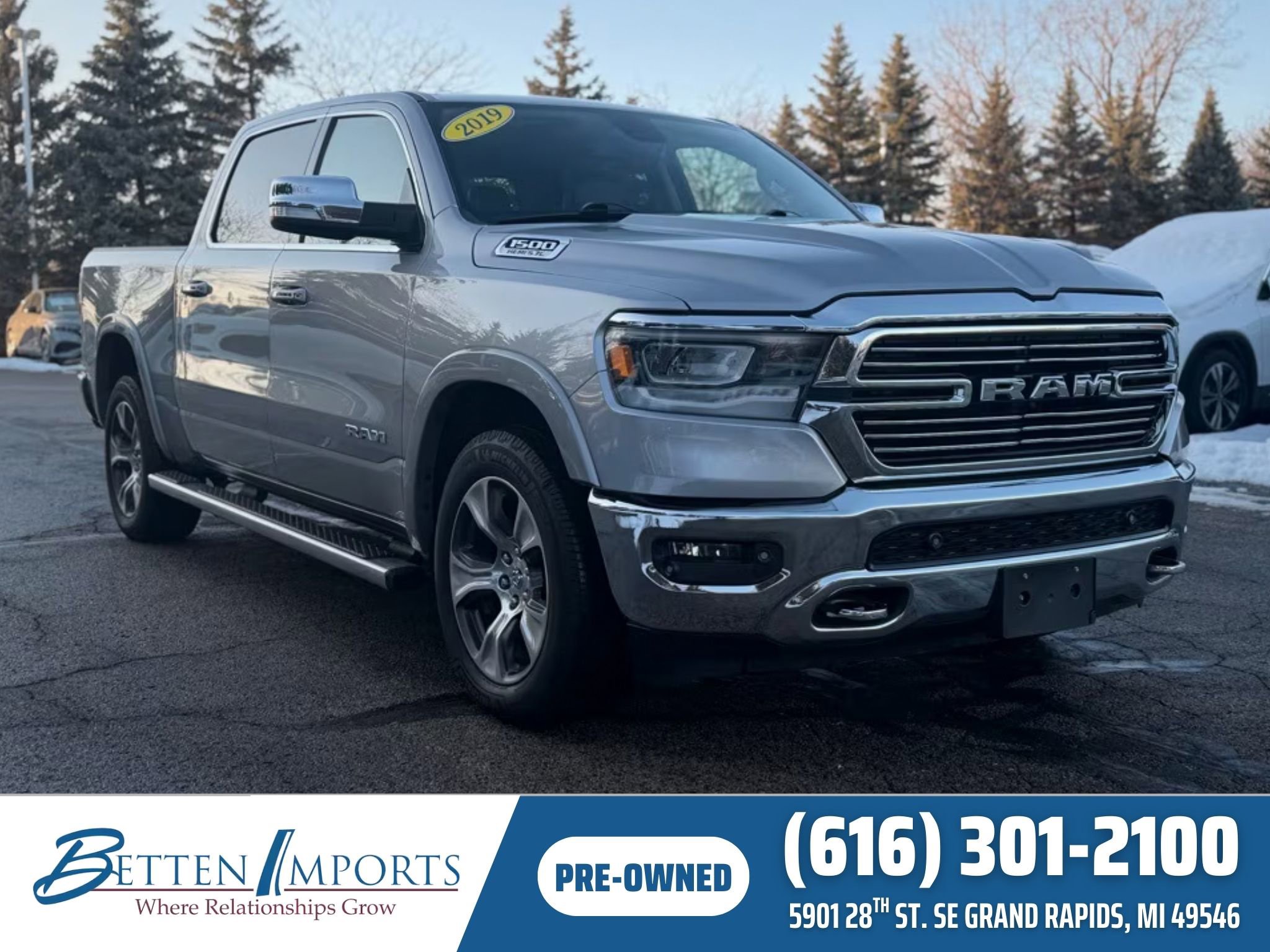 Used 2019 RAM 1500 Laramie image 1