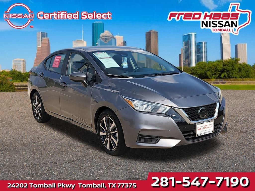 Certified 2021 Nissan Versa SV