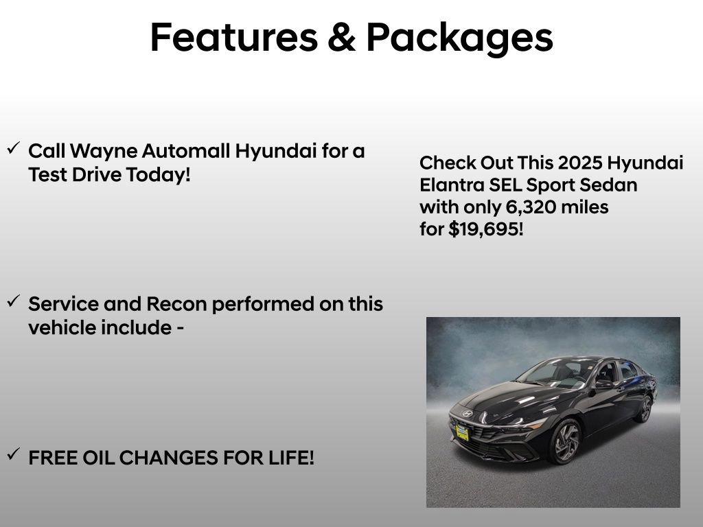 Certified 2025 Hyundai Elantra Sport image 4