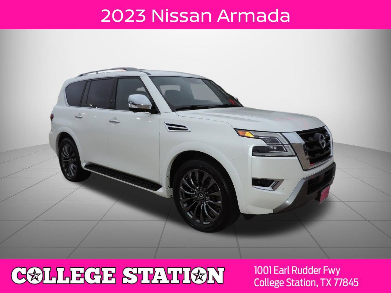 Used 2023 Nissan Armada Platinum w/ Captain's Chairs Package