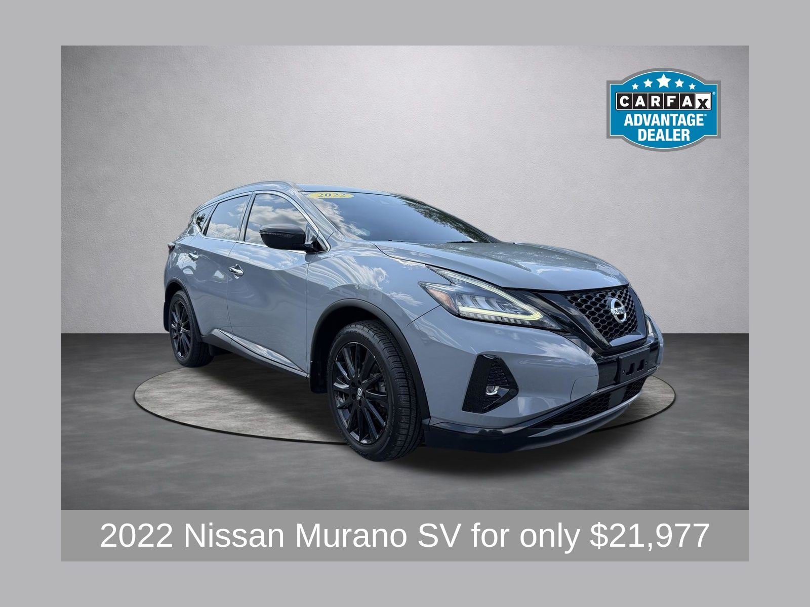 Used 2022 Nissan Murano SV w/ SV Midnight Edition Package