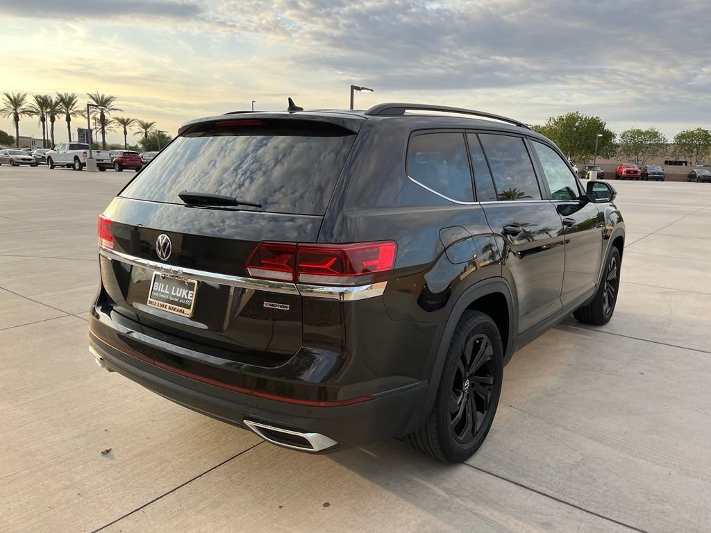 Used 2022 Volkswagen Atlas SE w/ Panoramic Sunroof Package AWD/4WD image 8