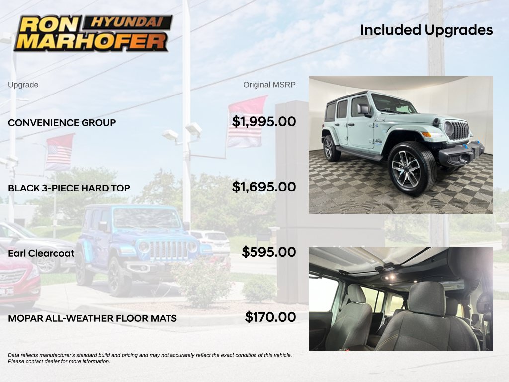 Used 2024 Jeep Wrangler Unlimited w/ Convenience Group AWD/4WD image 6