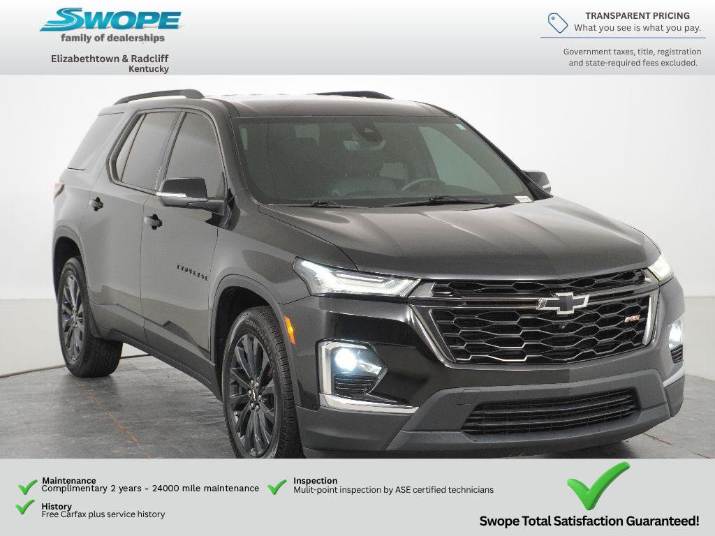 Used 2022 Chevrolet Traverse RS AWD/4WD video 1