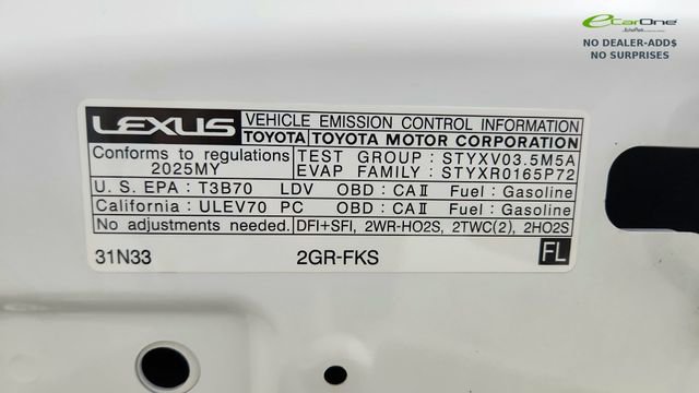 Used 2025 Lexus IS 350 F Sport w/ Navigation Package RWD image 61