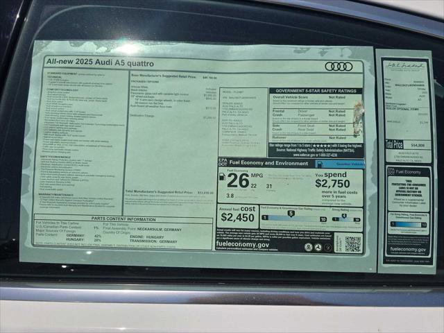 New 2025 Audi A5 Premium image 19
