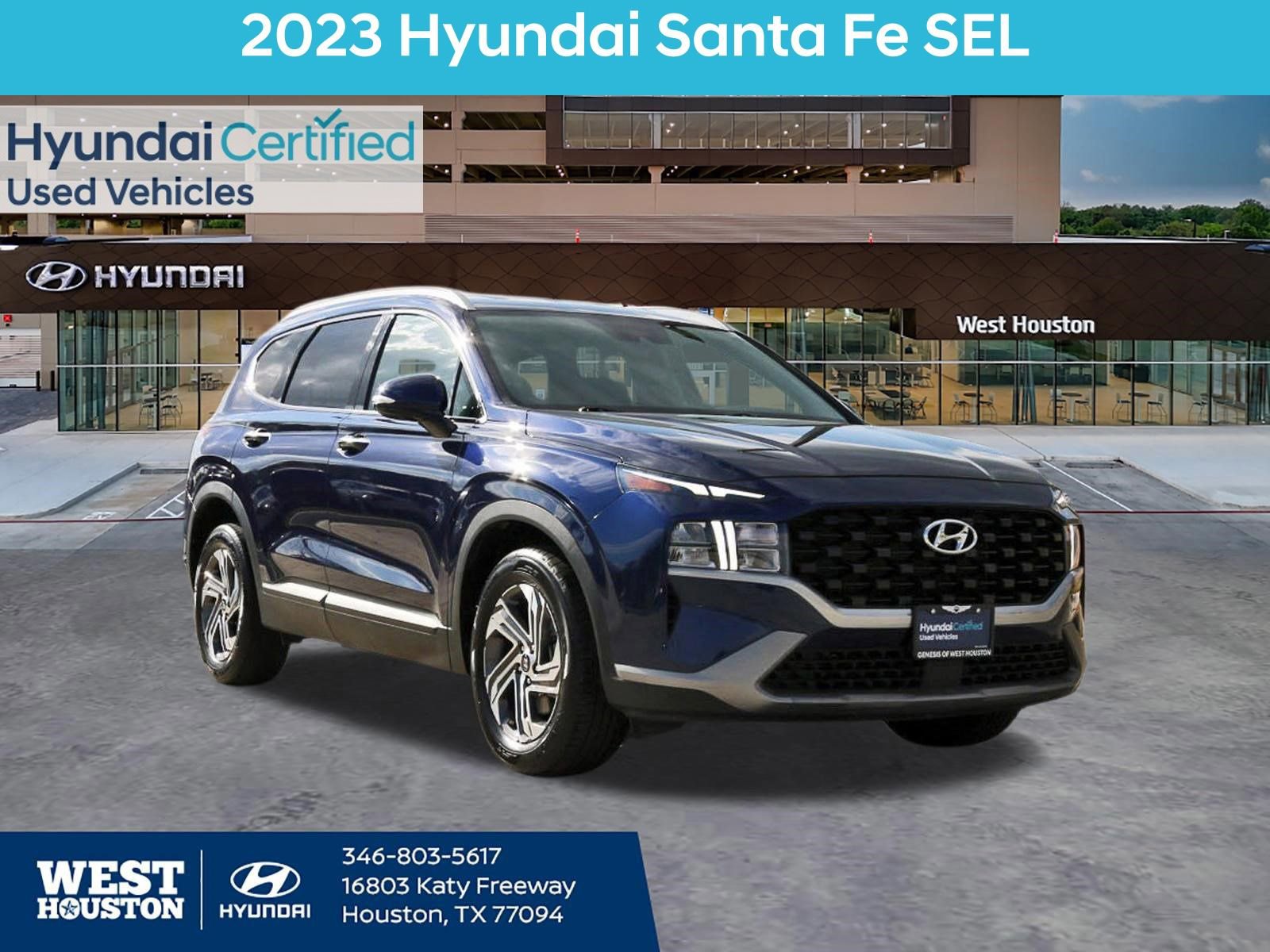 Certified 2023 Hyundai Santa Fe SEL