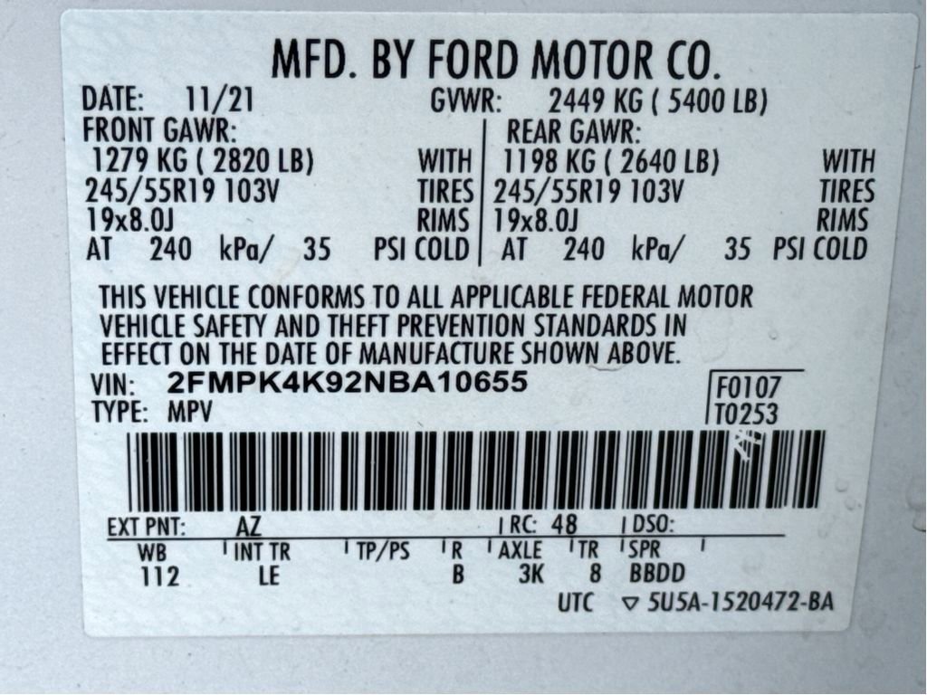 Used 2022 Ford Edge Titanium w/ Class II Trailer Tow Package image 25