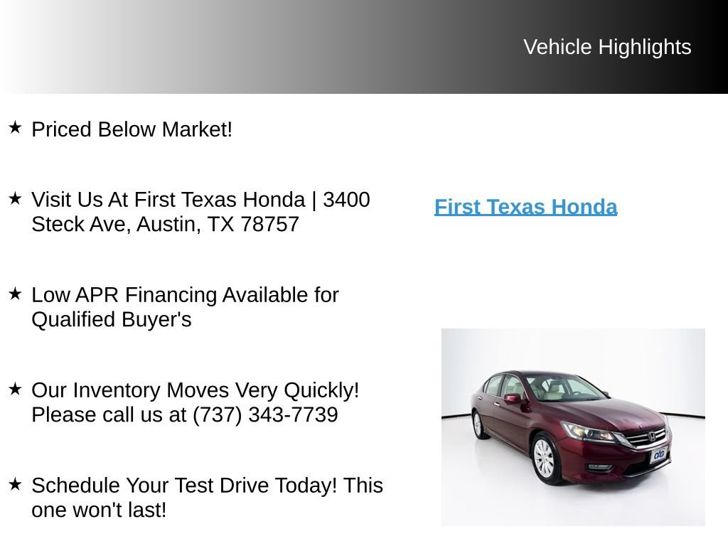 Used 2013 Honda Accord EX-L image 9