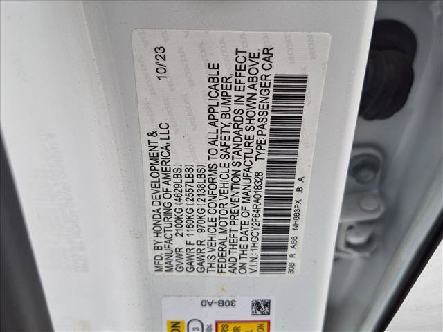 Certified 2024 Honda Accord EX-L image 15