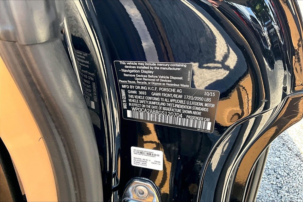 Used 2016 Porsche Boxster RWD image 38