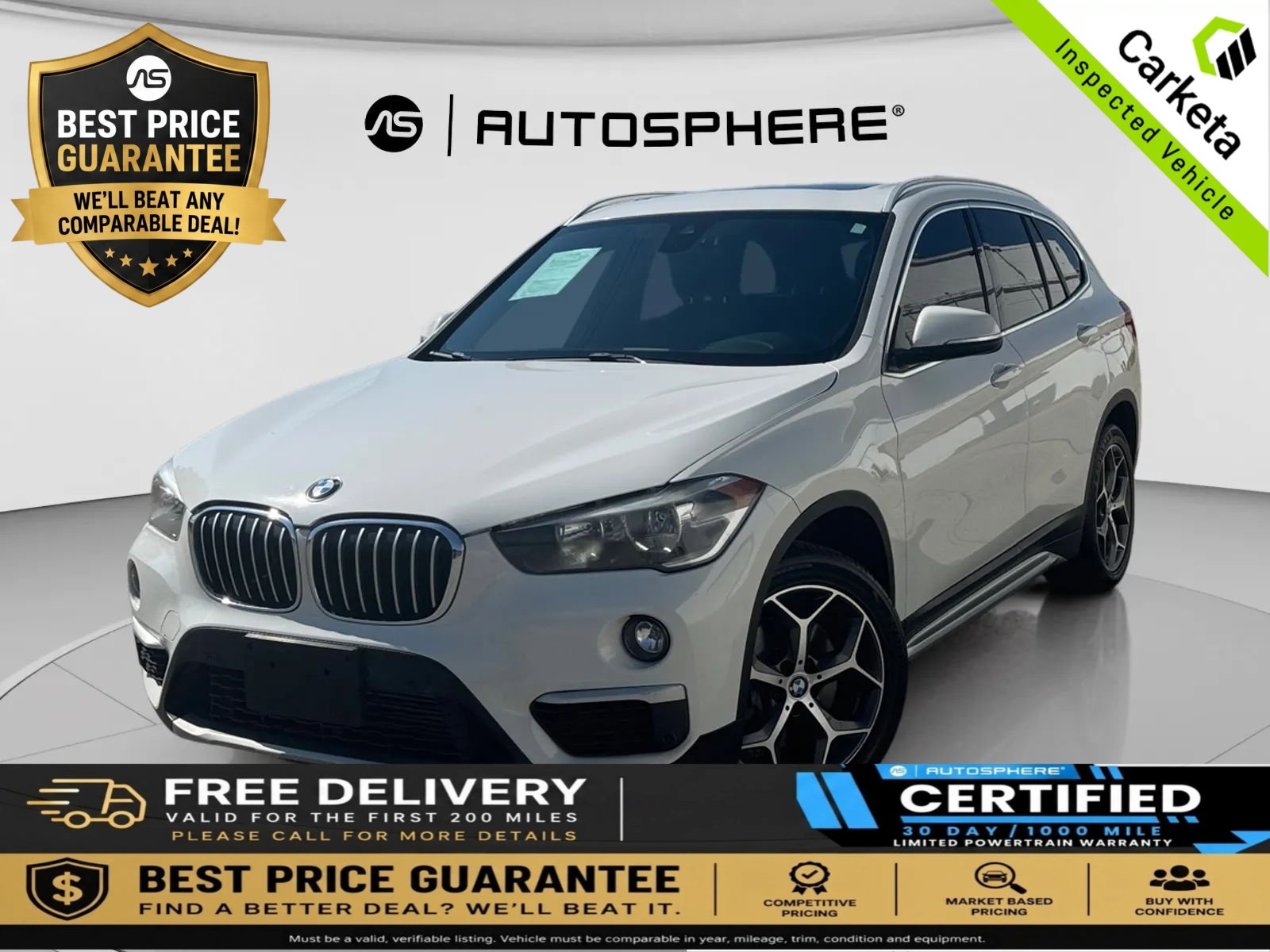 Used 2019 BMW X1 xDrive28i w/ Convenience Package AWD/4WD image 1