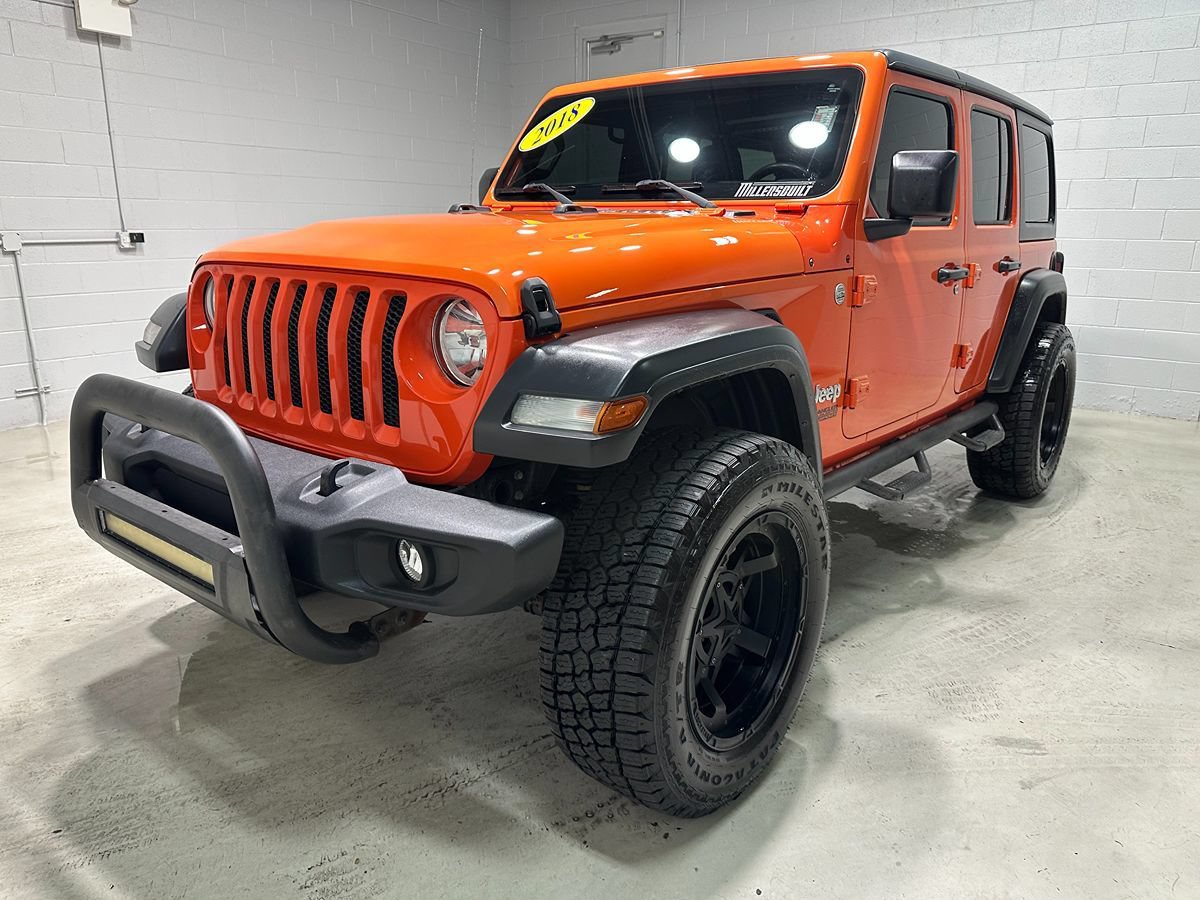 Used 2018 Jeep Wrangler Unlimited Sport AWD/4WD image 19
