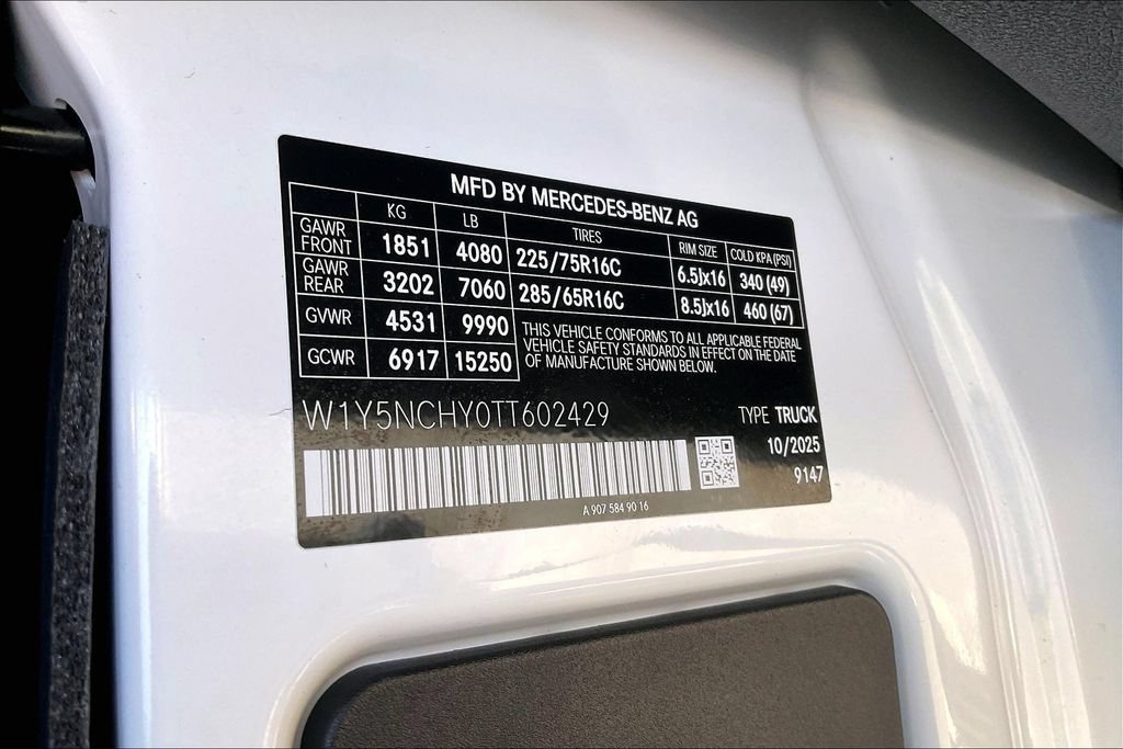 Used 2026 Mercedes-Benz Sprinter 3500 image 23