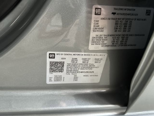 Certified 2024 GMC Sierra 1500 Elevation AWD/4WD image 38