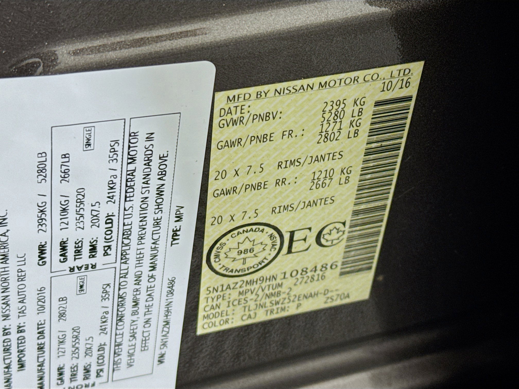 Used 2017 Nissan Murano Platinum image 38