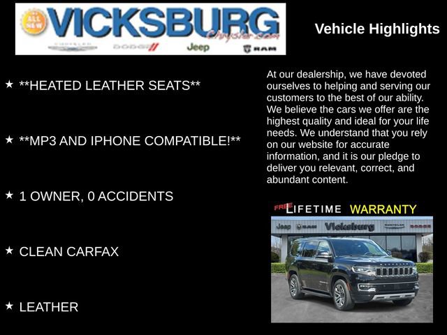 Used 2024 Jeep Wagoneer Series II w/ Flexible Seating Group AWD/4WD image 19