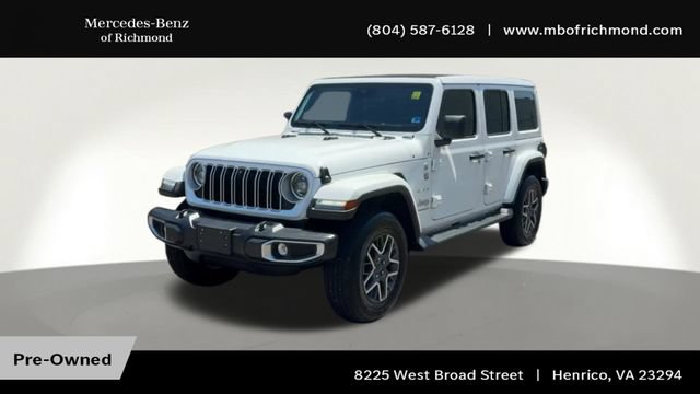 Used 2024 Jeep Wrangler Unlimited Sahara w/ Technology Group AWD/4WD image 6