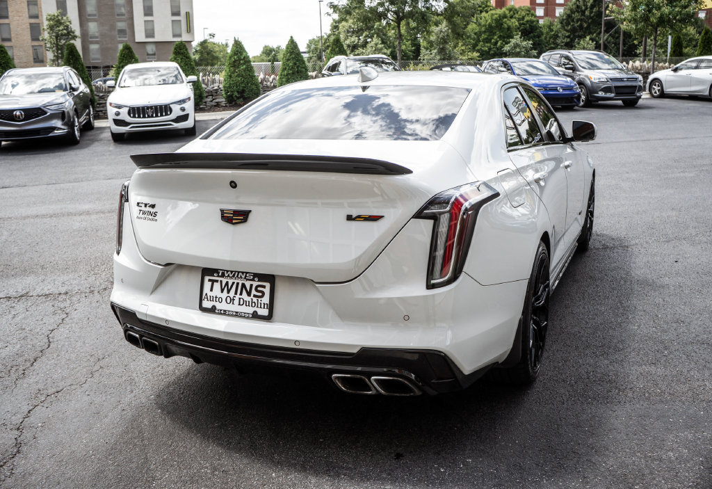 Used 2022 Cadillac CT4 V w/ Navigation Package RWD image 38