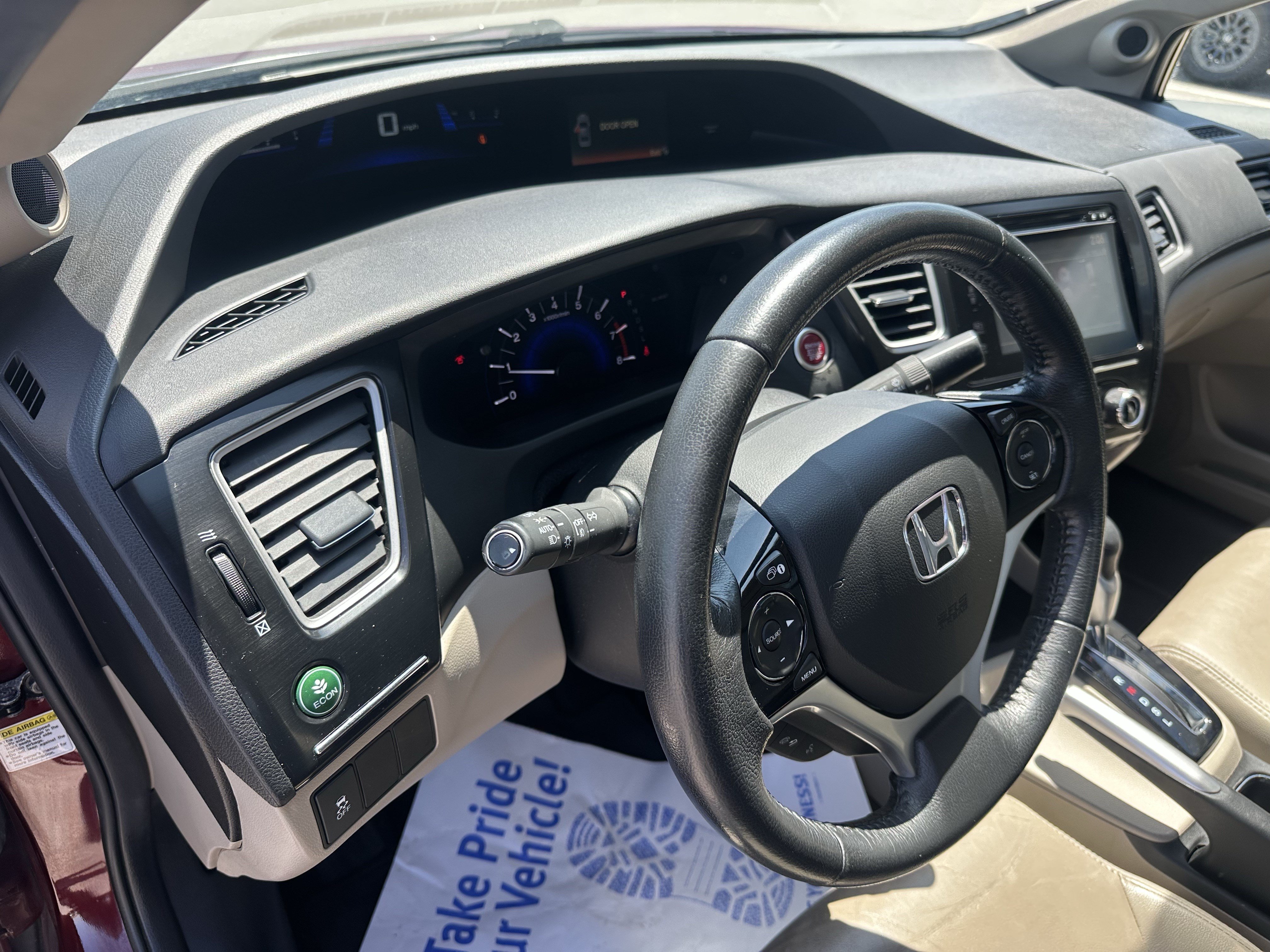 Used 2015 Honda Civic EX-L image 9