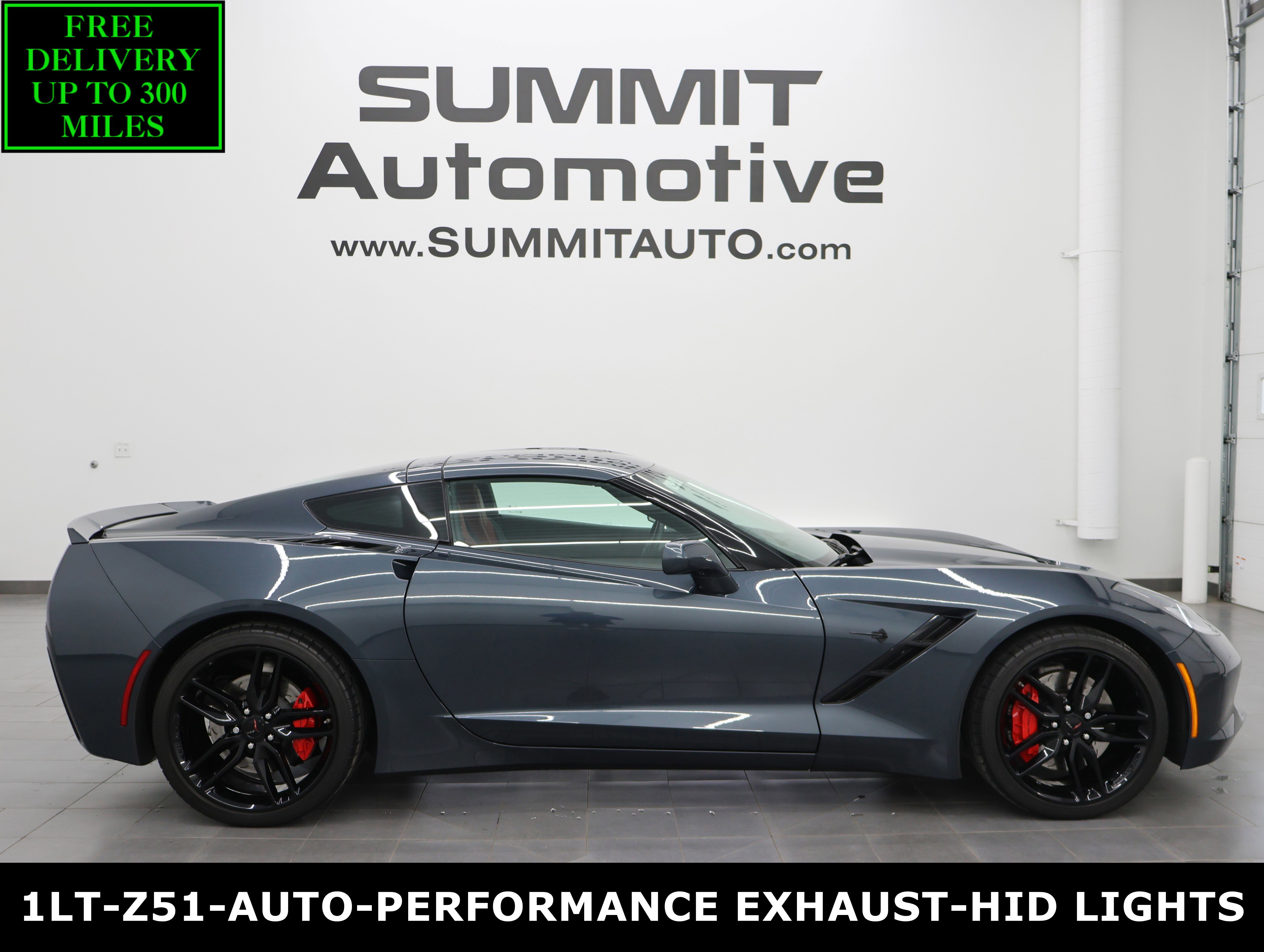 Used 2019 Chevrolet Corvette Stingray Coupe w/ Carbon Flash Badge Package RWD image 1