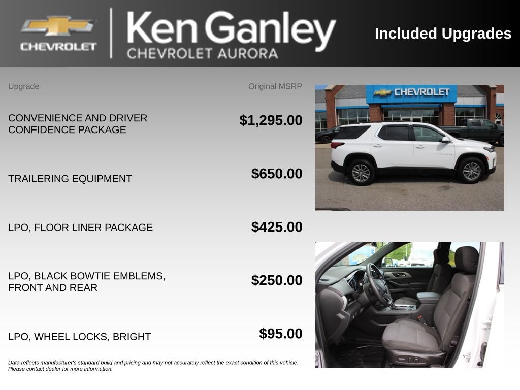 Used 2022 Chevrolet Traverse LT FWD image 6