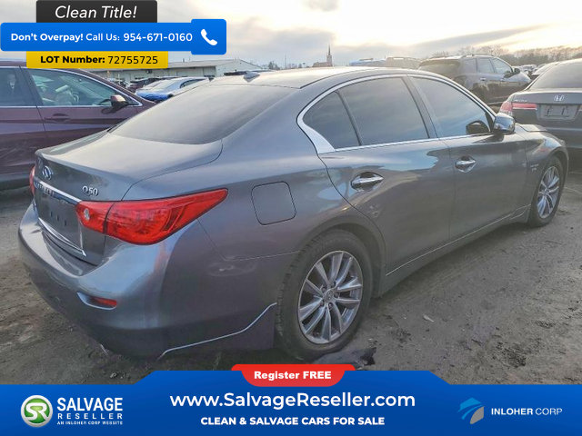 Used 2017 INFINITI Q50 3.0t Premium w/ 3.0T Premium Plus Package image 4
