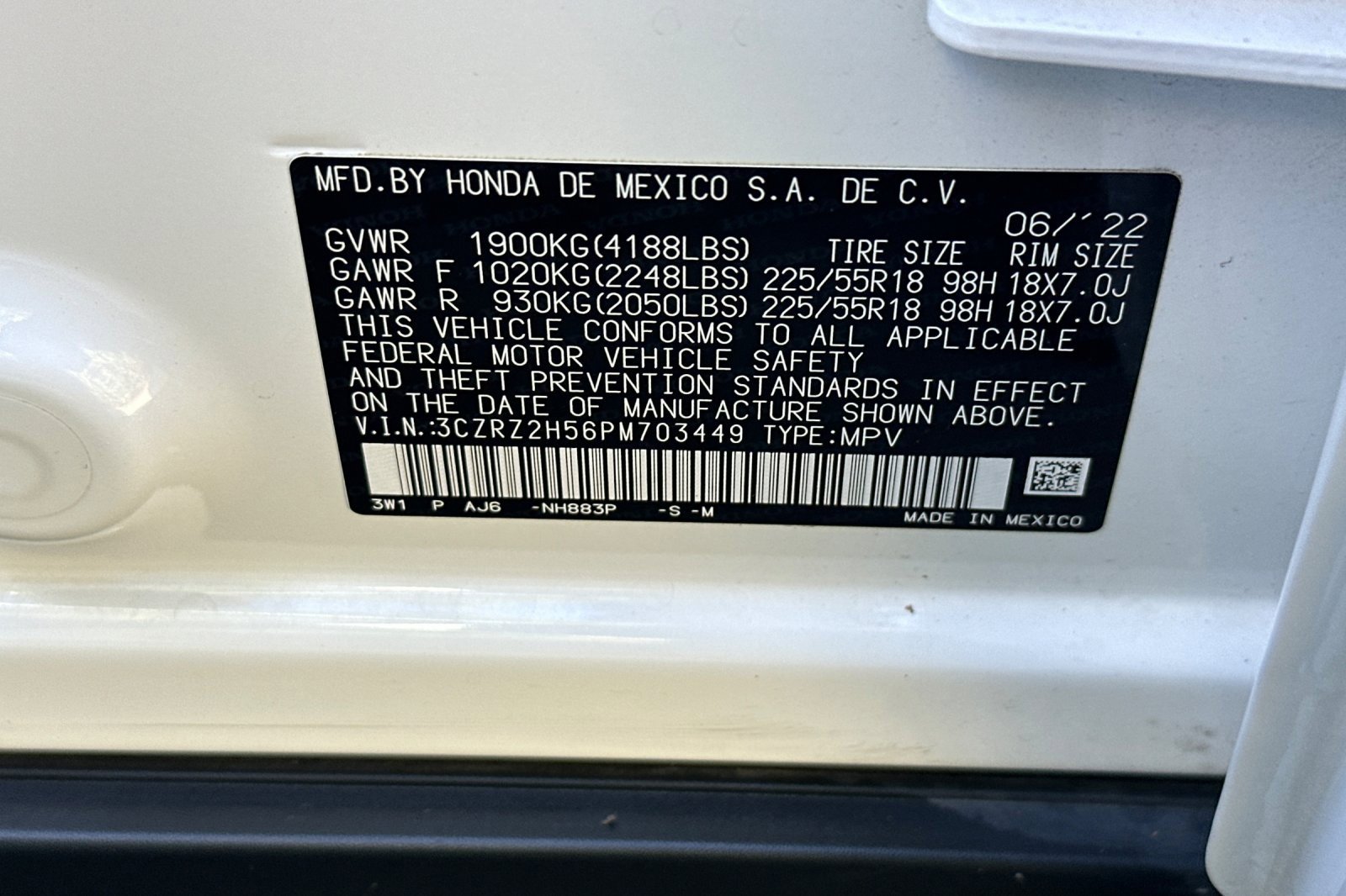 Used 2023 Honda HR-V Sport image 28