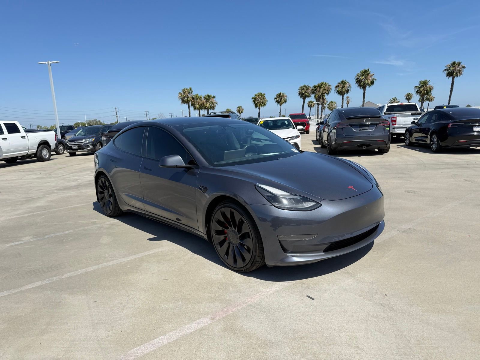 Used 2021 Tesla Model 3 Performance AWD/4WD image 4