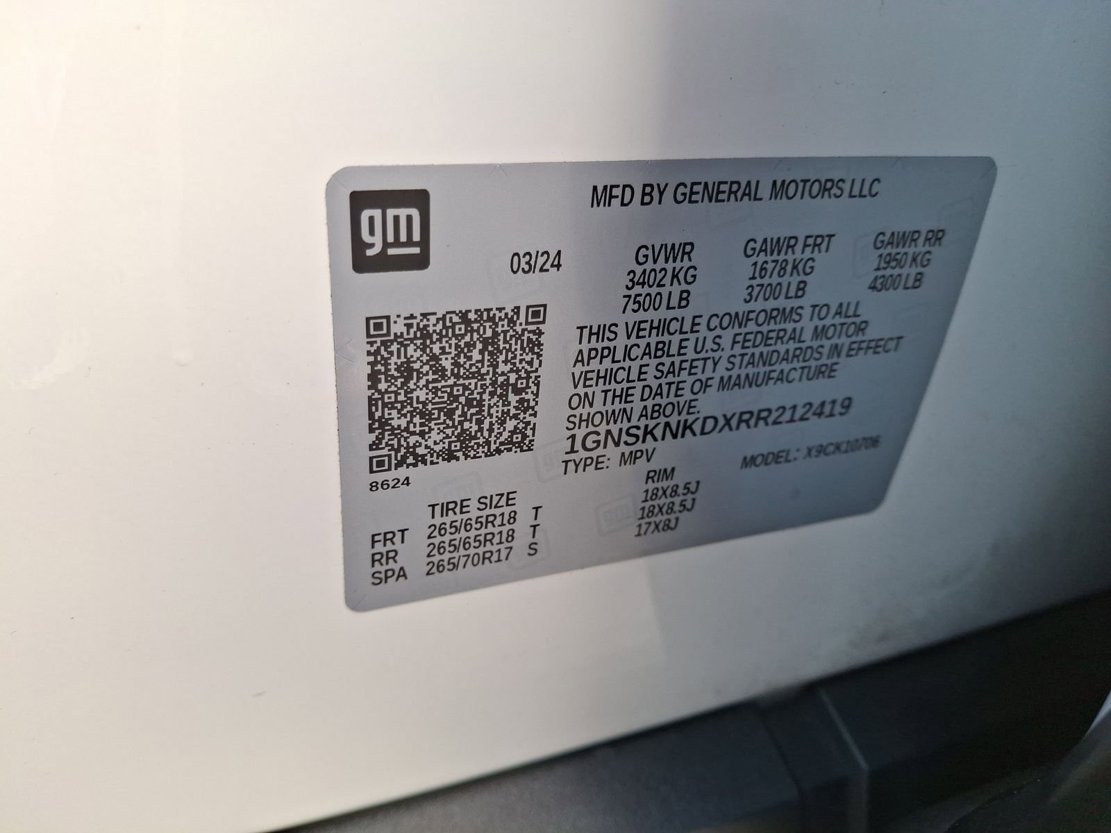 Certified 2024 Chevrolet Tahoe LT image 31