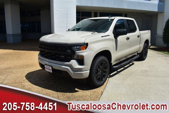 New 2026 Chevrolet Silverado 1500 Custom w/ Turbomax Blackout Package AWD/4WD image 5