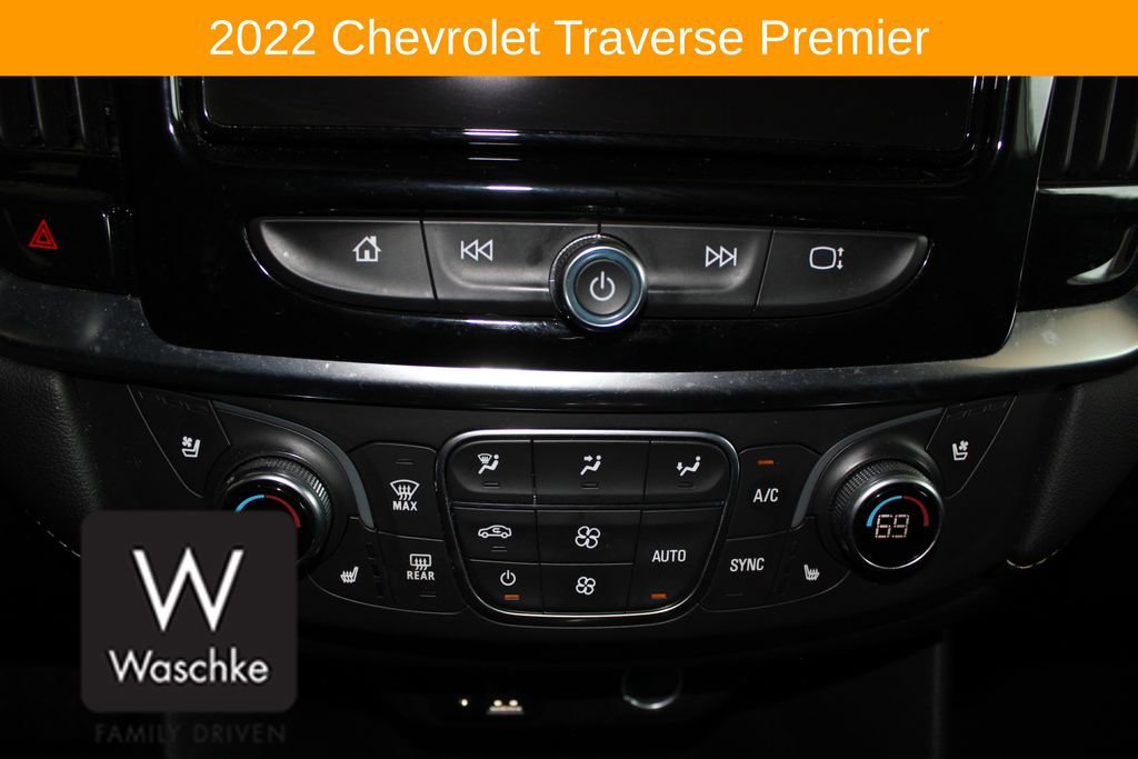 Used 2022 Chevrolet Traverse Premier w/ LPO, Floor Liner Package AWD/4WD image 32
